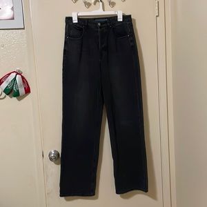 Size 9 black high waisted jeans